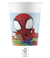 Marvel's Spidey and his amazing friends - Paper Cups 200 ml. FSC - 94877