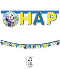 - "Happy Birthday" Paper Letter Banner 2 m. FSC - 94881
