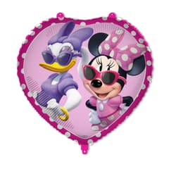 Minnie Junior - Heart Shaped Foil Balloon - 94989