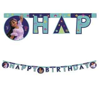 Disney's "Encanto" - "Happy Birthday" Paper Letter Banner 2 m. - 95100