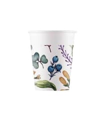 Seasonal Patterns - Paper Cups 200ml - 95203