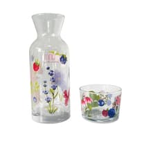 Glass Carafe Sets - Wild Berry - Minu Set Carafe 700cc & Glass - 95233