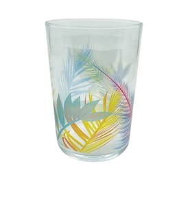 Glass Carafe Sets - Tropical Leaves Glass 510cc - 95236