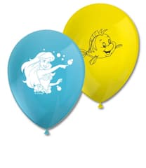 Ariel Curious - Ariel Printed Latex Balloons - 95461