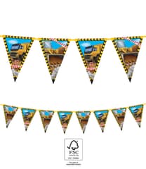 - Paper Triangle Flag Banner (9 flags) FSC - 95473