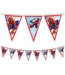 Spider-Man Crime Fighter - Reusable Textile Triangle Party Flag Banner - 95588