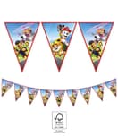 Paw Patrol Rescue Heroes - FSC Paper Triangle Flag Banner (9 flags) - 95606