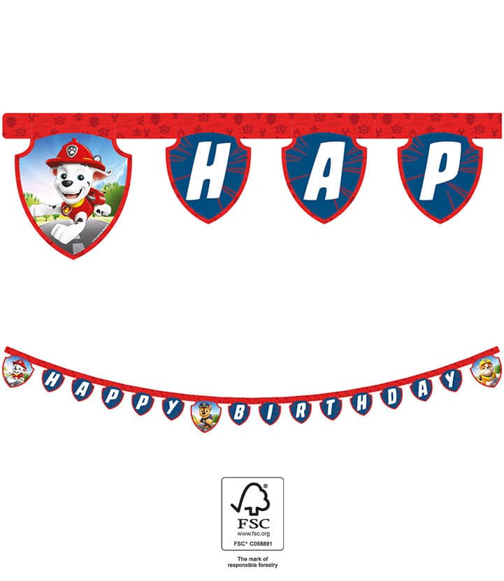 paw-patrol-fsc-happy-birthday-die-cut-paper-banner-procos for Free Printable Paw Patrol Banner Paw Patrol FSC