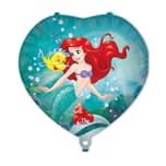 Ariel Curious - Heart Shaped Foil Balloon - 95669