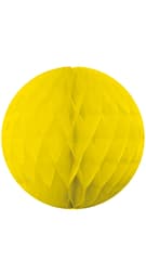 Decorata Garlands - Yellow Honeycomb Hanging Decoration 30 cm - 90685
