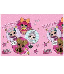 LOL Glitterati - Plastic Tablecover 120x180cm - 90860