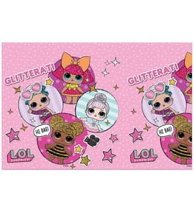 LOL Glitterati - Plastic Tablecover 120x180cm - 90860