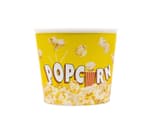 Decorata Solid Color Reusable - Yellow Reusable Popcorn Bucket - 91638