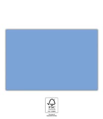 Decorata Solid Color - FSC Blue Paper Tablecover 120X180cm. - 92114