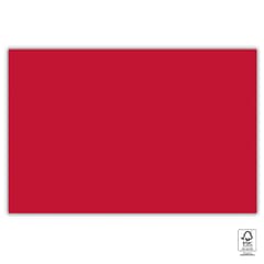 Solid Color - FSC Red Paper Tablecover 120X180cm - 92115