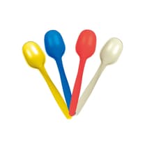 Decorata Reusable Products - Reusable Multicolor Party Spoons - 92200
