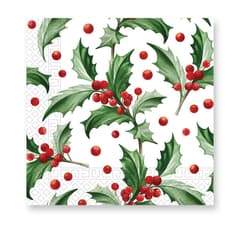 Seasonal Napkin Designs - Branches 3-ply Paper Napkins 33X33cm. - 92871