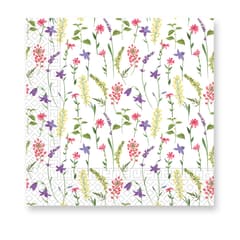 Decorata Everyday Napkin Designs - 3-ply Paper Napkins 33X33cm. Mixed Flowers - 92900