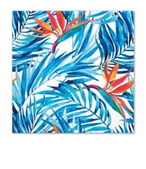 Napkin Designs - 3-Ply Paper Napkins 33x33cm Tropical Flowers - 93118