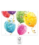 Kokliko Sparkling Balloons - Paper Tablecover 120x180 cm. FSC. - 93319