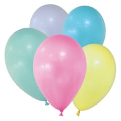 Latex Balloons - "Pastel Party" Balloons - 93393