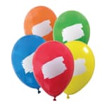Latex Balloons - "Write on" Balloons - 93394