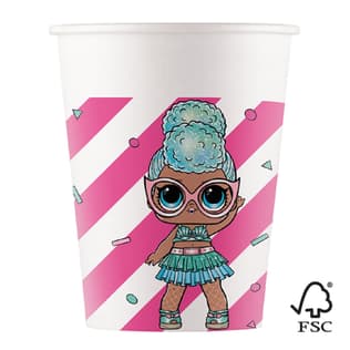 LOL Glitterati - Paper Cups 200 ml FSC. - 93469