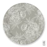 Everyday Designs - FSC Paper Plates Next Generation 23cm. Oil Flowers - 94124