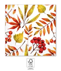 Decorata Everyday Napkin Designs - FSC 3-Ply Paper Napkins 33x33cm Modern Branches - 94137