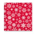 Decorata Seasonal Napkin Designs - Snowflakes 3-ply Paper Napkins 33X33cm. - 94211