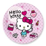 Hello Kitty Fashion Stylish - FSC Paper Plates Next Generation 23cm - 94699