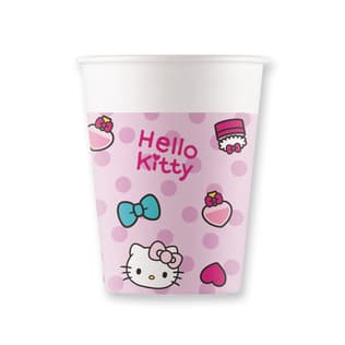 Hello Kitty Fashion Stylish - FSC Paper Cups 200ml - 94700