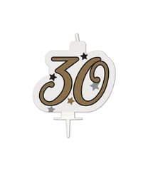 Decorata Milestone - Birthday Candle "30" - 95630