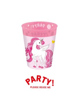 Decorata Unicorn Rainbow Colors - Reusable Party Cup 250ml - 95680