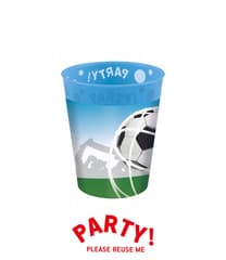 Decorata Soccer Fans - Party Reusable Party Cup 250ml - 95682