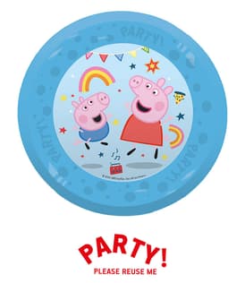 Peppa Pig Messy Play - Reusable Party Plate 21cm - 95689