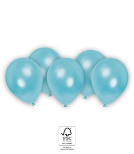 FSC Balloons - FSC Metallic Pastel Balloons Blue - 95958