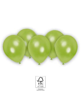FSC Balloons - FSC Metallic Pastel Balloons Green - 95960