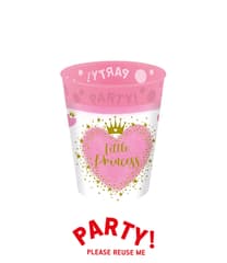 My Little Princess - Party Reusable Cup 250ml - 96253
