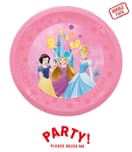 Princess Live Your Story - Party Reusable Plates 21cm 4pcs - 96265