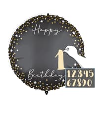 Decorated Foil Balloons - "Personalized Milestone" Foil Balloon 46cm - 96352