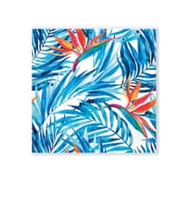Napkin Designs - 3-Ply Paper Napkins 25x25cm Tropical Flowers - 96428