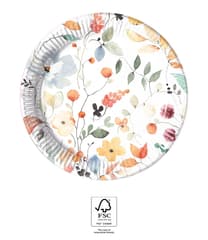 Seasonal Patterns - Paper Plates Next Generation Medium 20cm - 96549