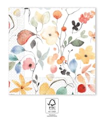 Seasonal Patterns - FSC 3-Ply Paper Napkins 33x33cm - 96551