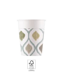 Seasonal Patterns - FSC Paper Cups 200ml - 96554