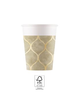 Seasonal Patterns - FSC Paper Cups 200ml - 96558