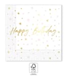Birthday Candles Party - FSC Two-Ply Paper Napkins 33x33cm - 96628