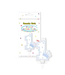 Decorata Birthday Candles - Birthday Candles 1st year for Boy in FSC Paper Box - 96641