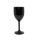 Decorata Reusable Products - Reusable Wine Glasses Black - 96654