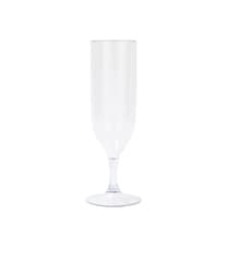 Decorata Reusable Products - Reusable Semi-Tranparent Champagne Glasses - 96657